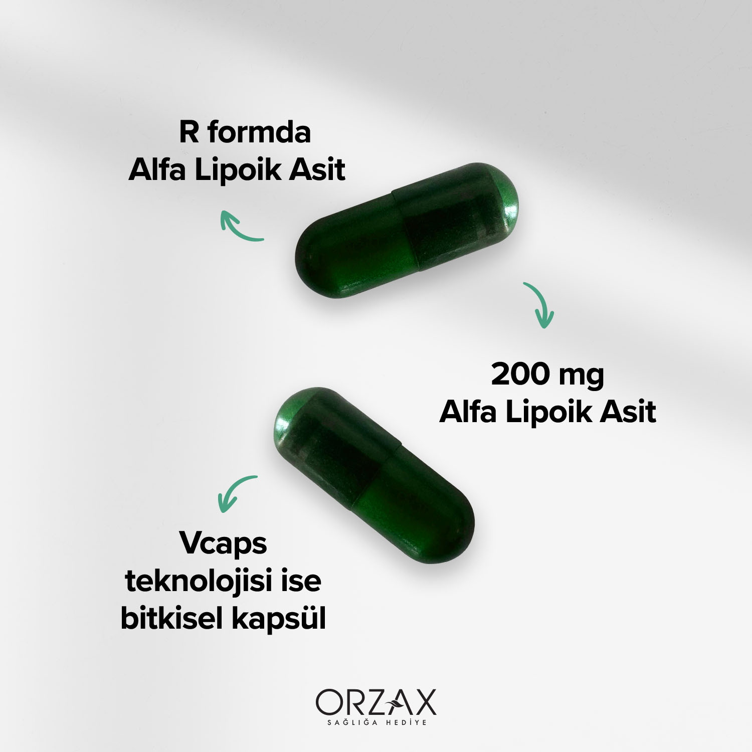 Ocean Alfa Lipoik Asit 200 mg Bitkisel Kapsül Ocean Alfa Lipoik Asit 200 mg Bitkisel Kapsül - Görsel 5