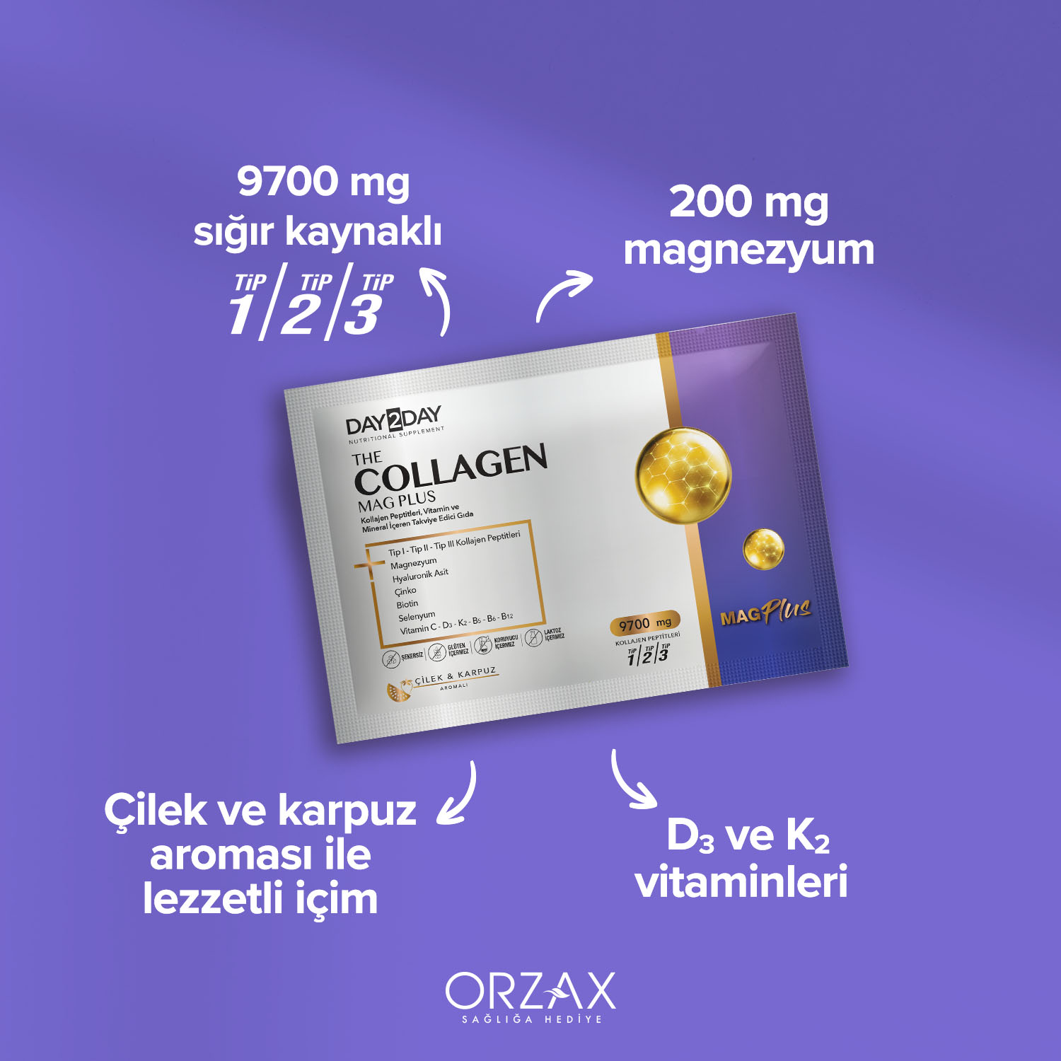 Day2Day The Collagen Mag Plus Day2Day The Collagen Mag Plus - Görsel 3