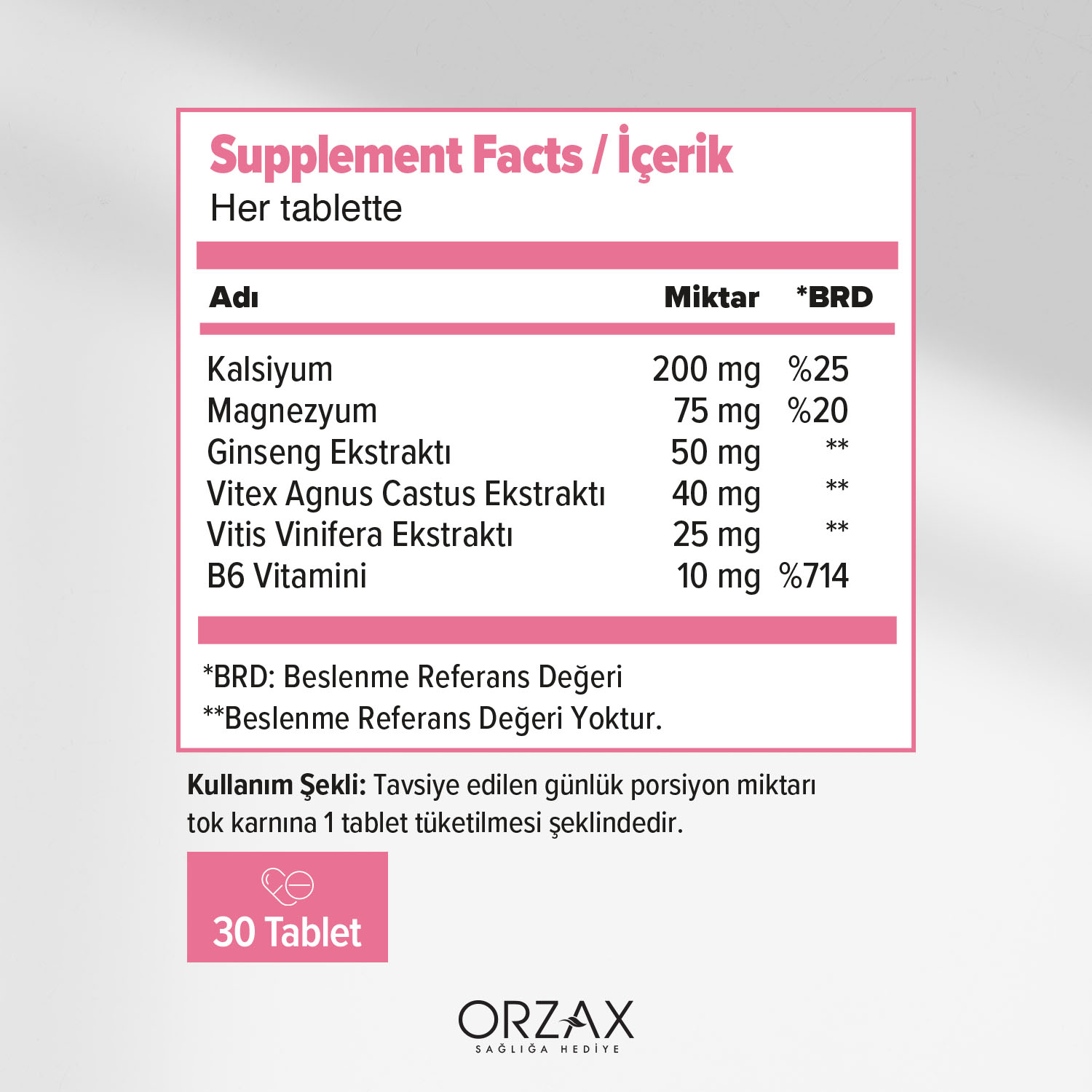 Feminex Tablet Feminex Tablet - Görsel 2