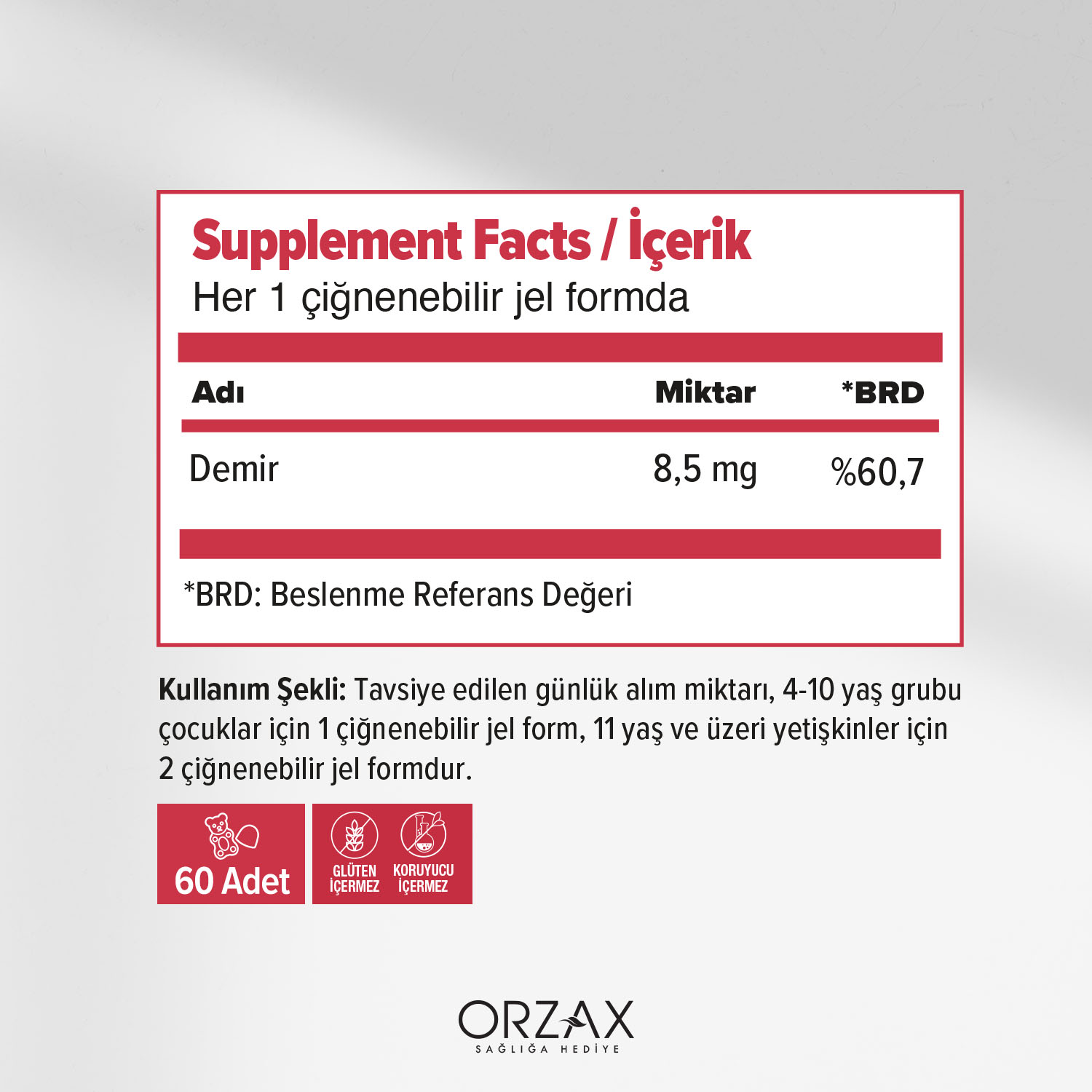 Ocean Gummies Iron Ocean Gummies Iron - Görsel 2