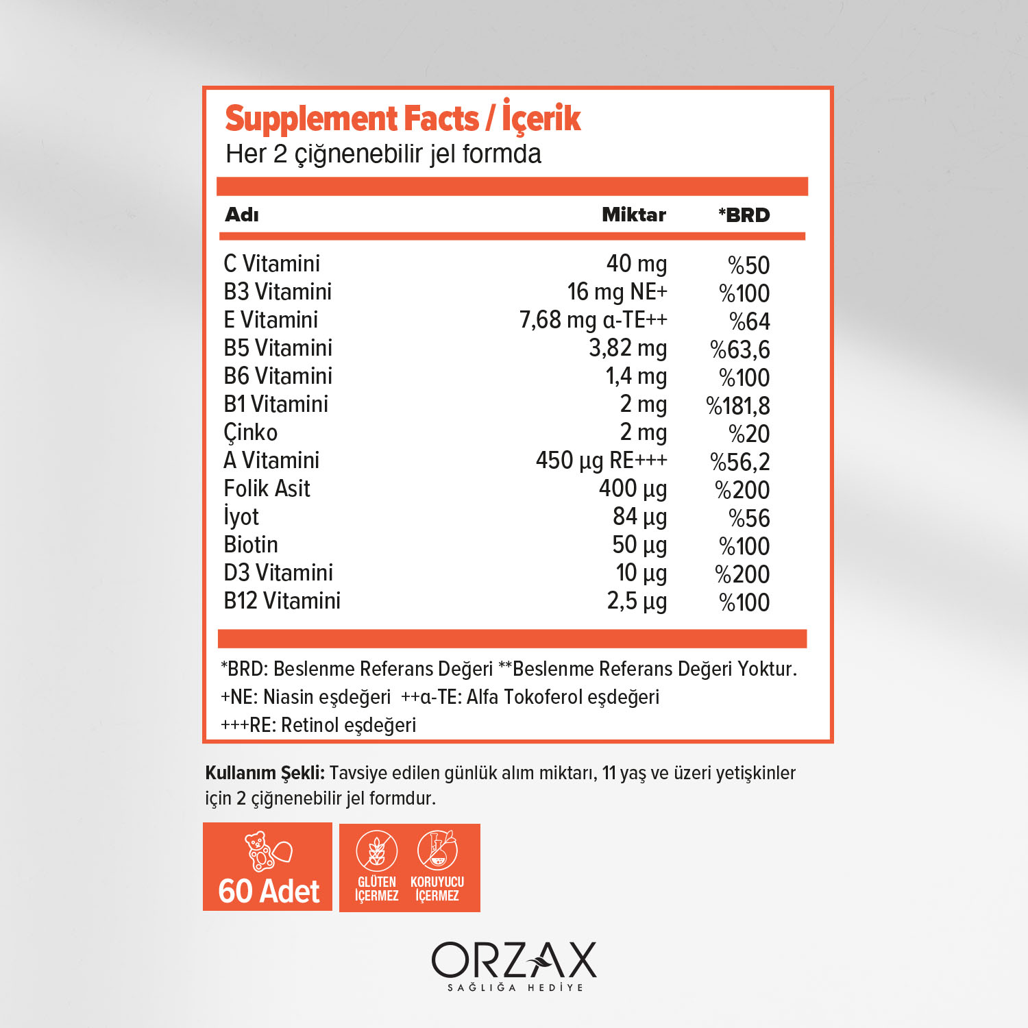 Ocean Gummies Multivitamin Adult Ocean Gummies Multivitamin Adult - Görsel 5