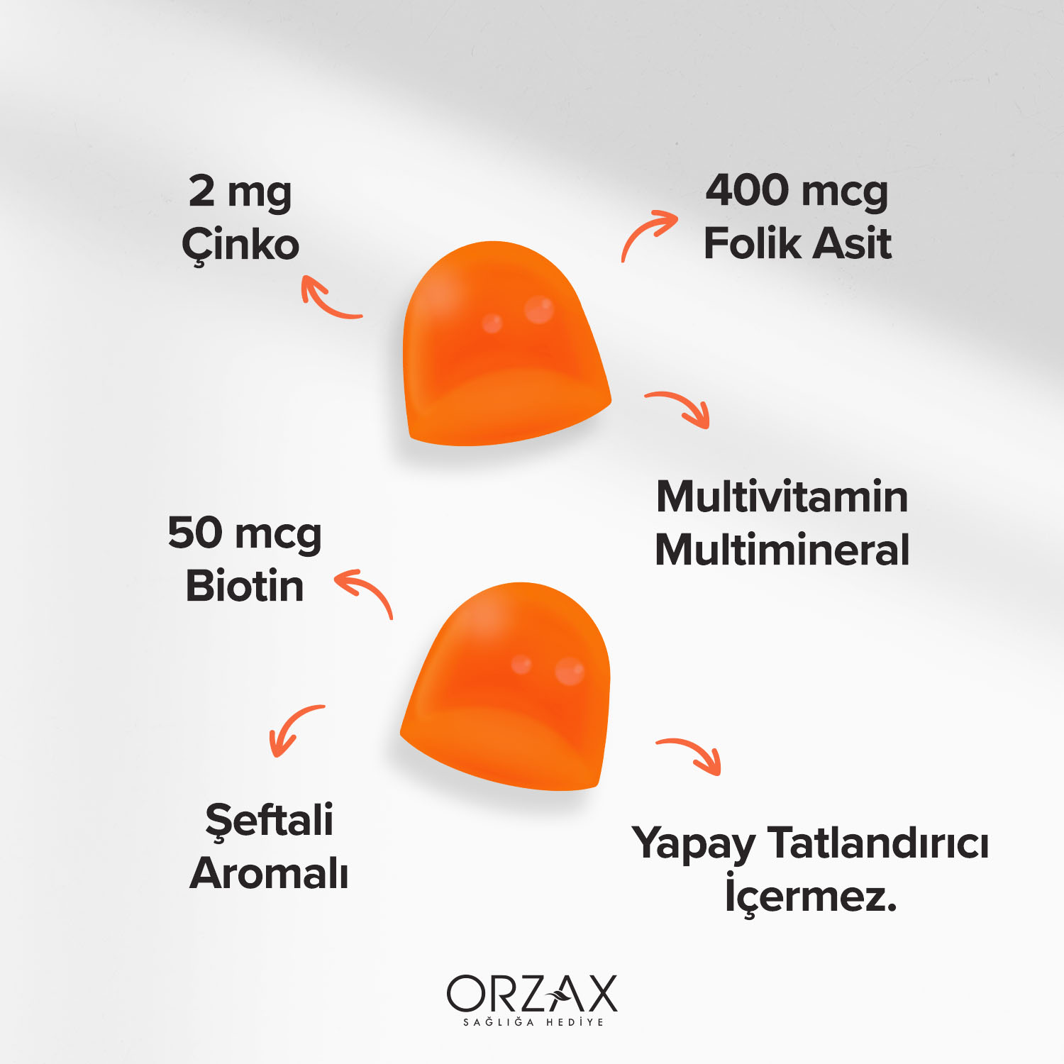 Ocean Gummies Multivitamin Adult Ocean Gummies Multivitamin Adult - Görsel 2