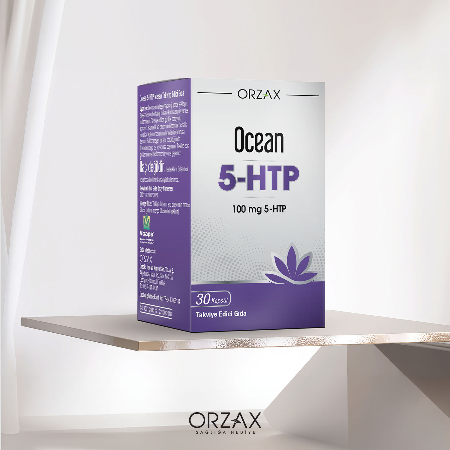 Ocean 5-HTP Kapsül Ocean 5-HTP Kapsül - Görsel 5