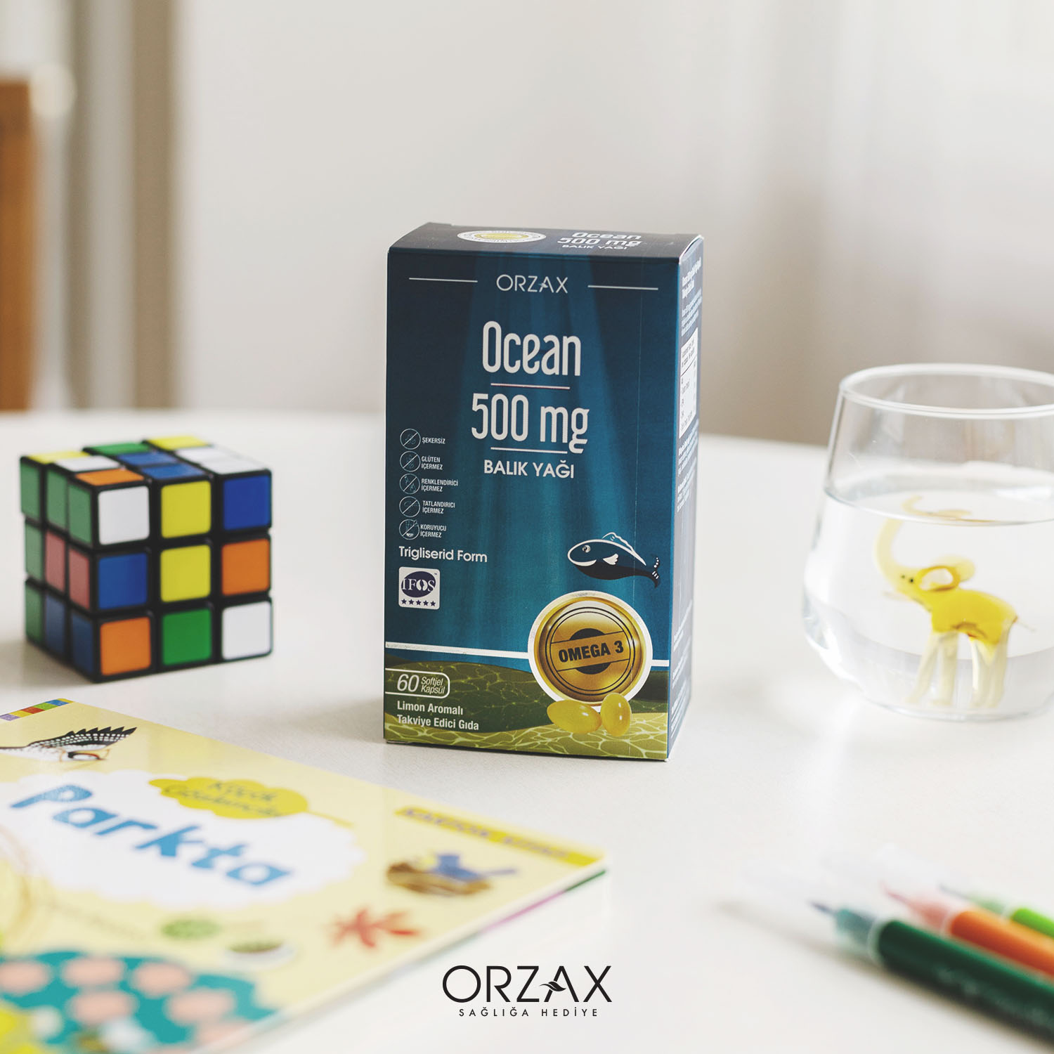 Ocean 500 mg Balık Yağı Softjel Kapsül Ocean 500 mg Balık Yağı Softjel Kapsül - Görsel 3
