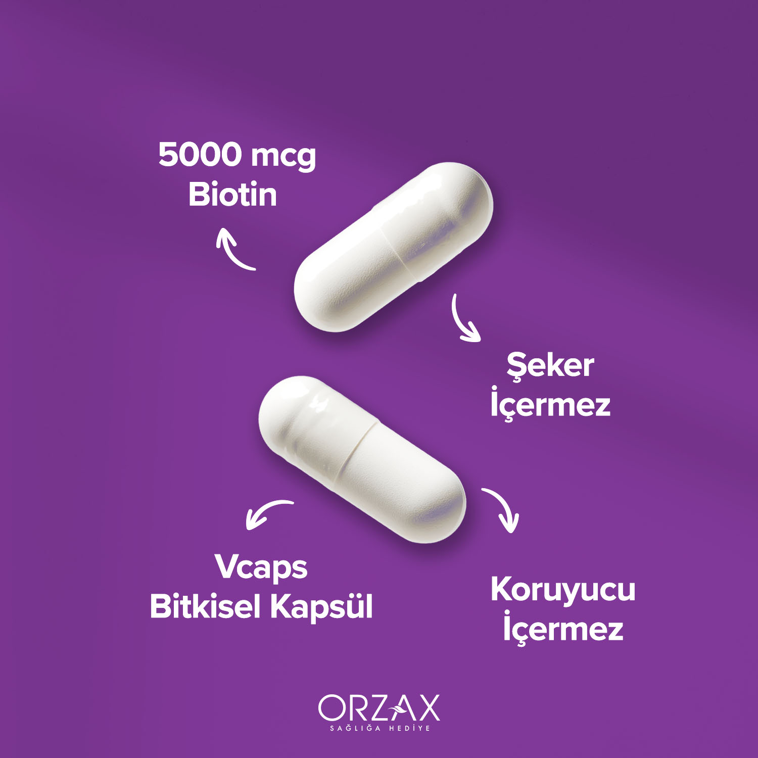 Ocean Biotin Kapsül Ocean Biotin Kapsül - Görsel 4