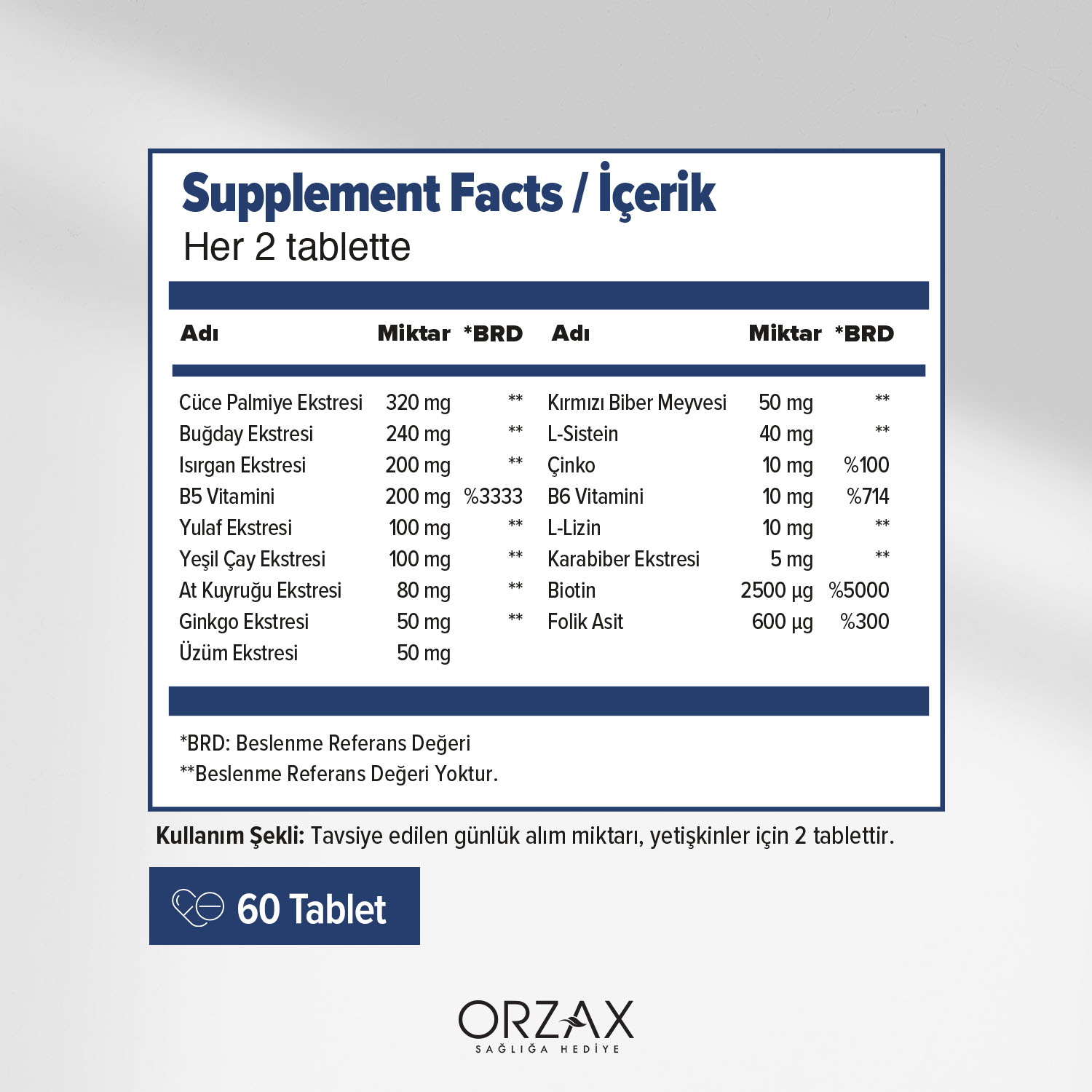 Ocean Capillus Men Tablet Ocean Capillus Men Tablet - Görsel 2