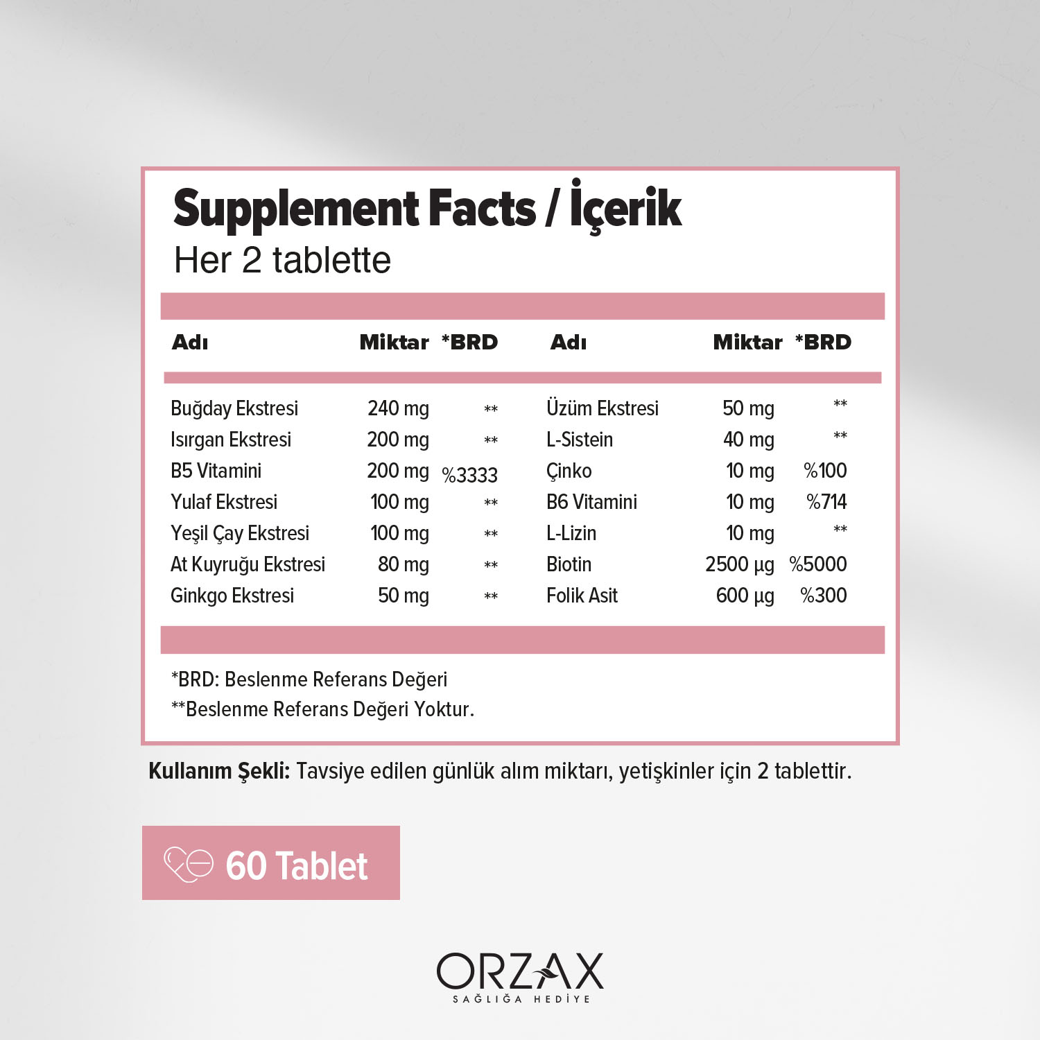 Ocean Capillus Women Tablet Ocean Capillus Women Tablet - Görsel 2