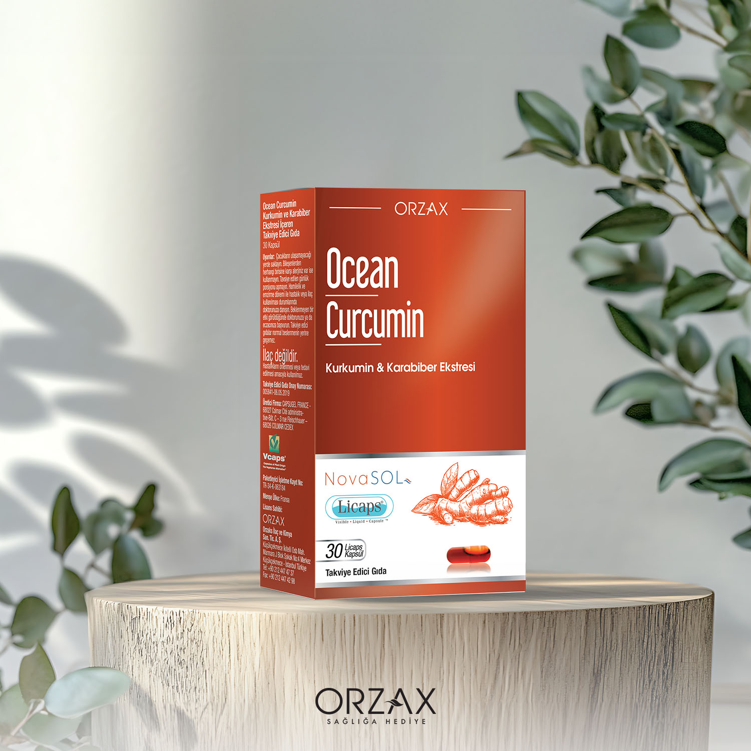 Ocean Curcumin Licaps Kapsül Ocean Curcumin Licaps Kapsül - Görsel 5