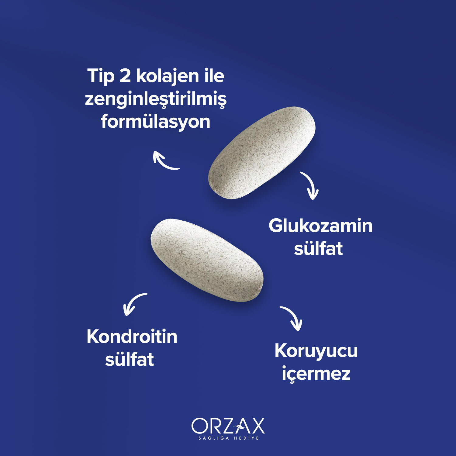 Ocean Glucosamine Complex Tablet Ocean Glucosamine Complex Tablet - Görsel 5