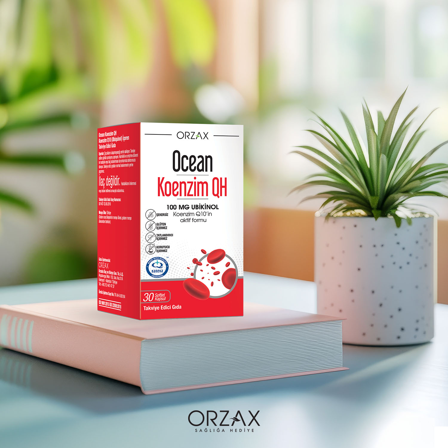 Ocean Koenzim QH 100 Mg 30 Softjel Kapsül Ocean Koenzim QH 100 Mg 30 Softjel Kapsül - Görsel 3