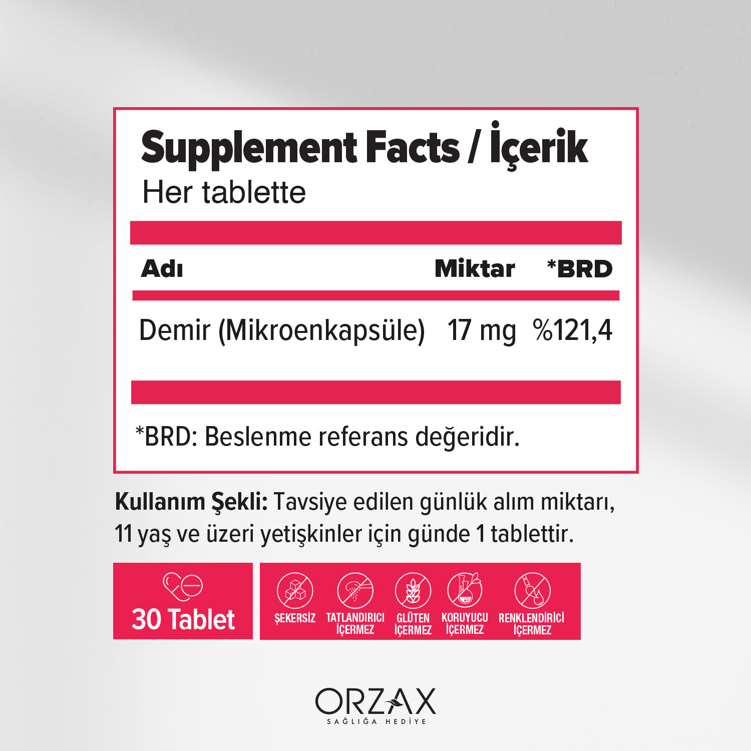 Ocean Microfer Tablet Ocean Microfer Tablet - Görsel 2