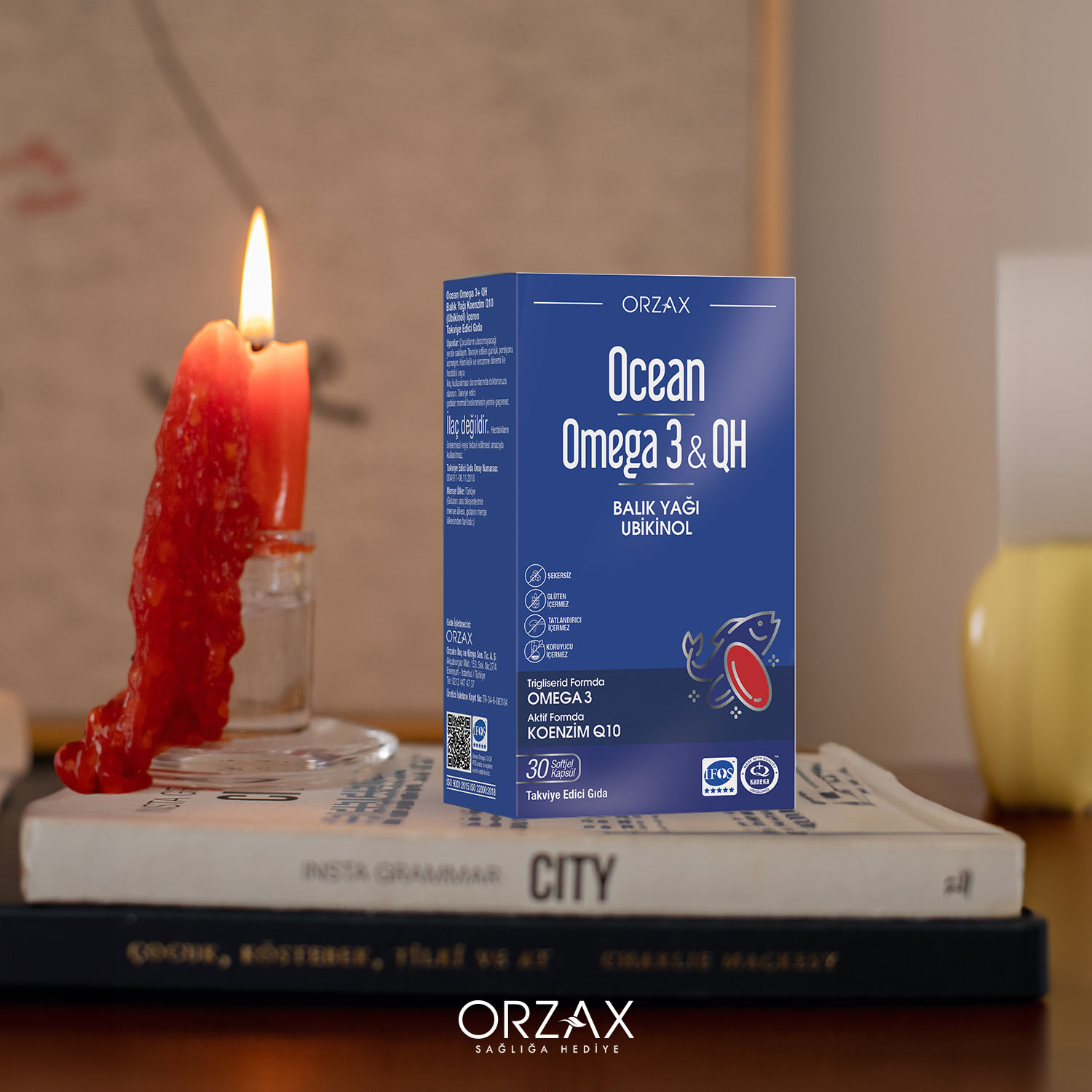 Ocean Omega 3 & QH 30 Softjel Kapsül Ocean Omega 3 & QH 30 Softjel Kapsül - Görsel 5