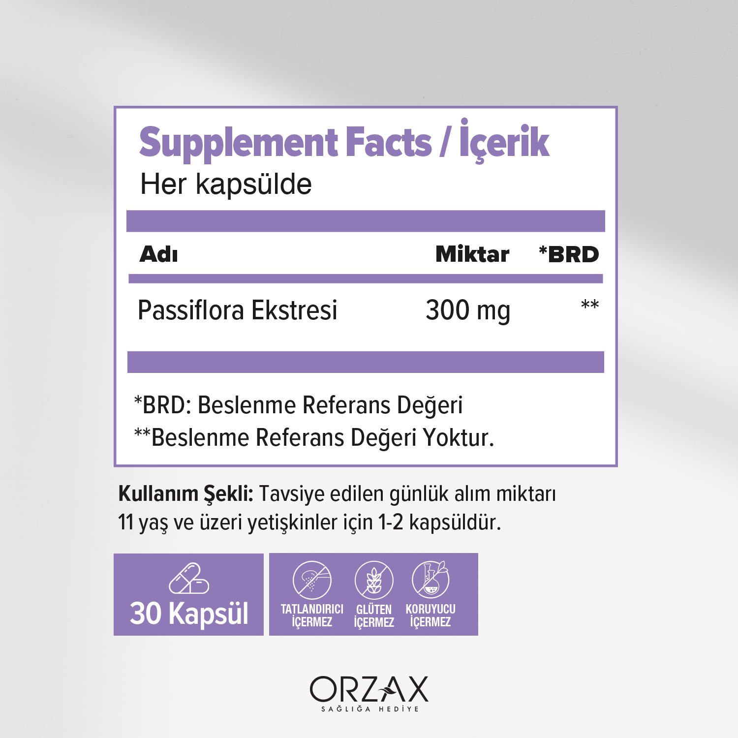 Ocean Passiflora İncarnata Kapsül Ocean Passiflora İncarnata Kapsül - Görsel 2