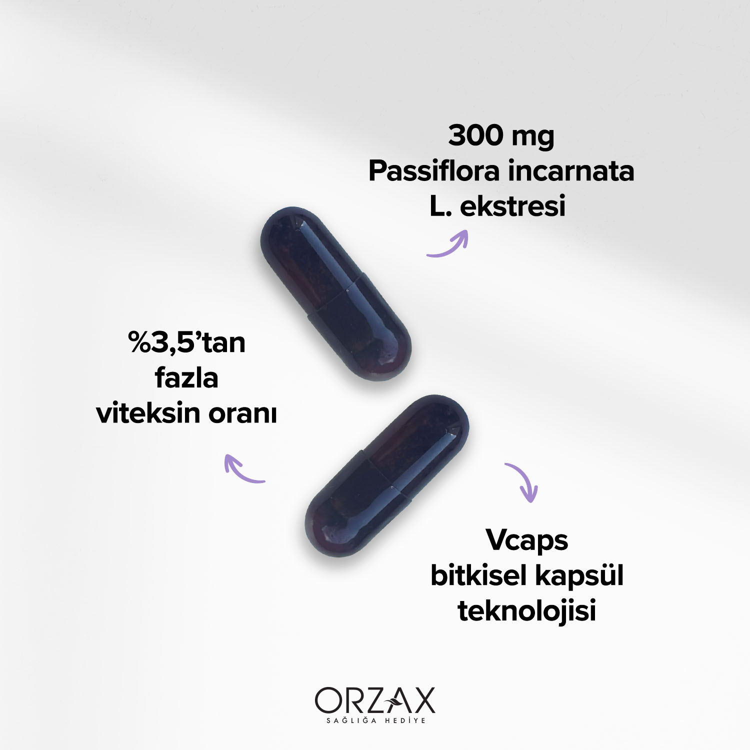 Ocean Passiflora İncarnata Kapsül Ocean Passiflora İncarnata Kapsül - Görsel 5