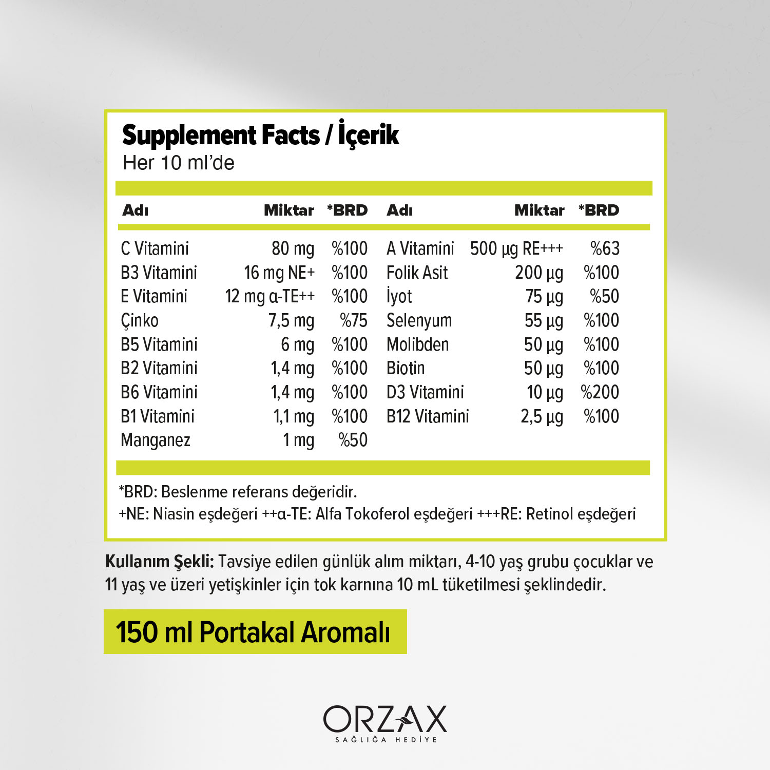 Ocean VM Vitamin-Mineral Likit Ocean VM Vitamin-Mineral Likit - Görsel 2