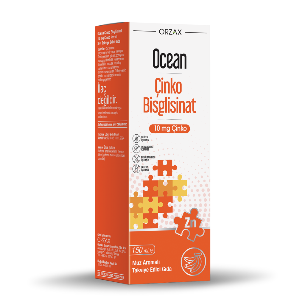 Ocean Çinko Bisglisinat 10 MG