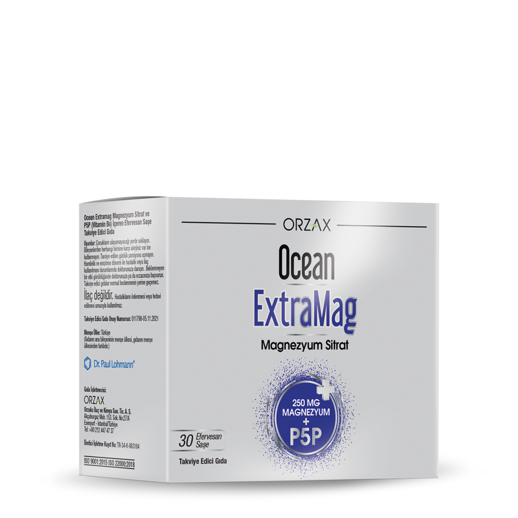 Ocean ExtraMag Magnezyum Sitrat Saşe