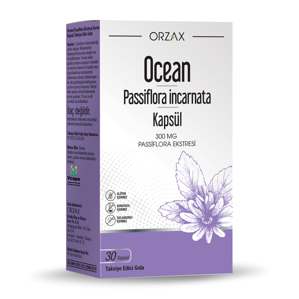 Ocean Passiflora İncarnata Kapsül