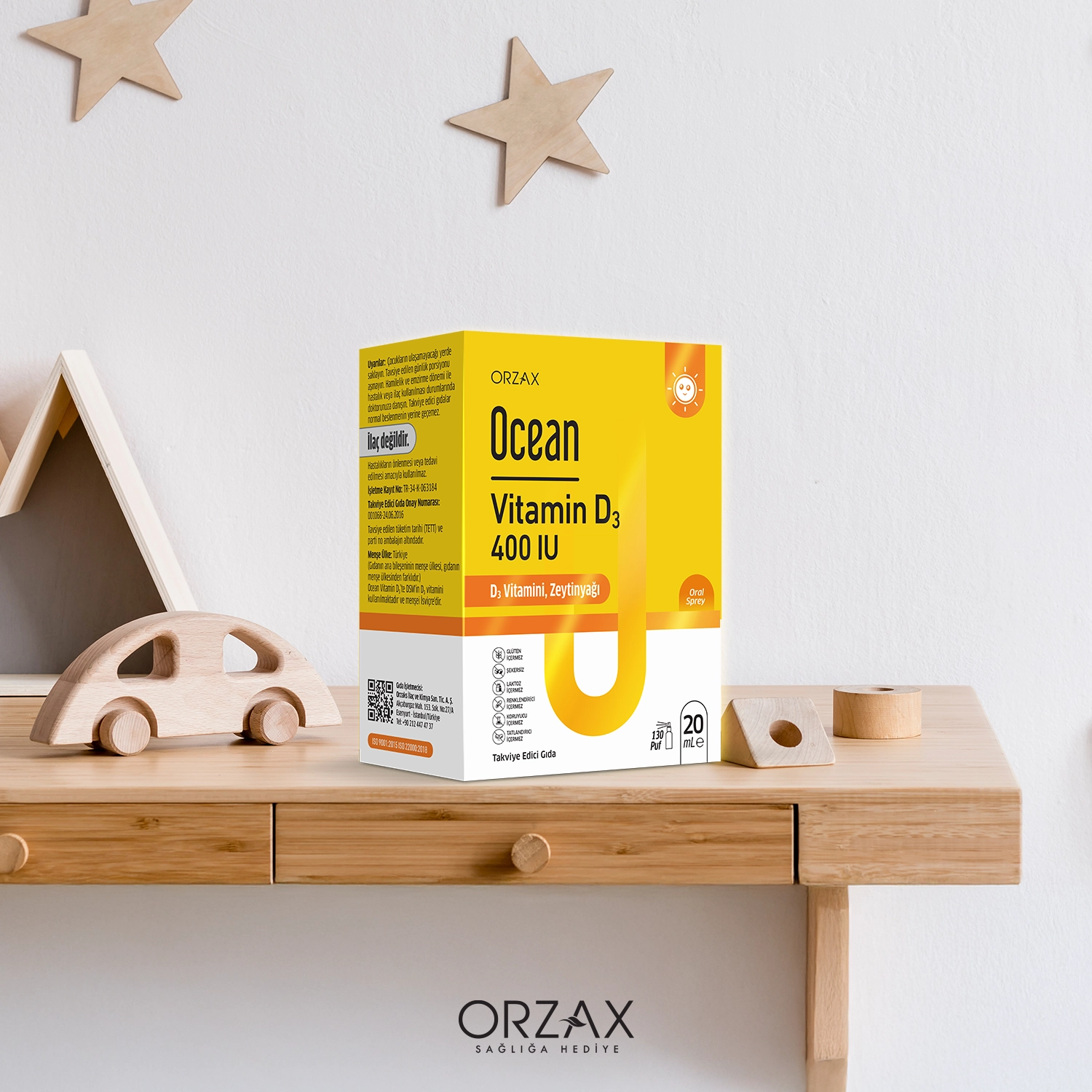 Ocean Vitamin D3 400 IU Sprey Ocean Vitamin D3 400 IU Sprey - Görsel 5