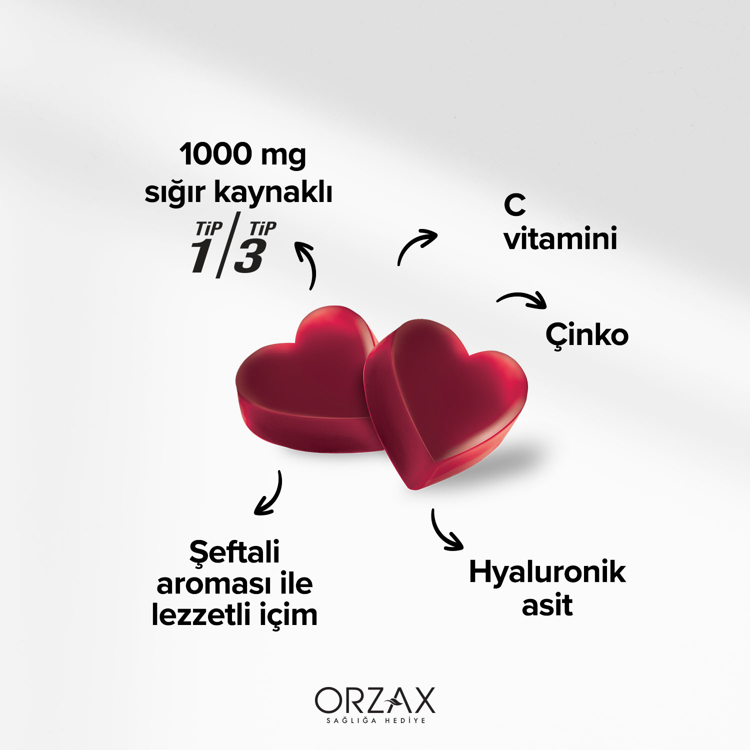 Day2Day The Collagen Beauty Gummies Day2Day The Collagen Beauty Gummies - Görsel 4