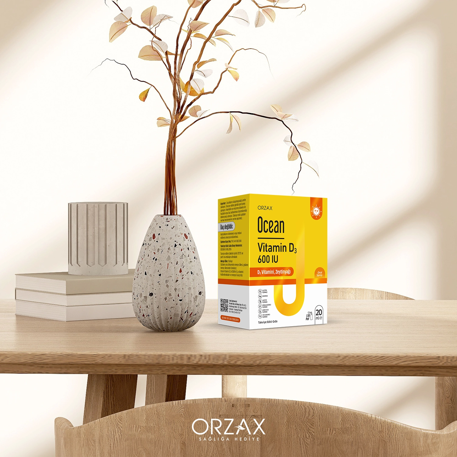 Ocean Vitamin D3 600 IU Sprey Ocean Vitamin D3 600 IU Sprey - Görsel 5